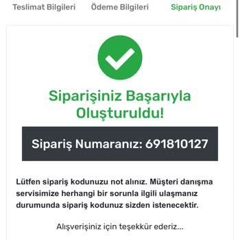 Ödeme Alındı Ama Sipariş Kargoya Verilmedi Ve İletişim Kurulamıyor