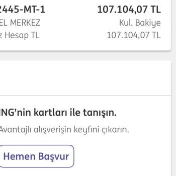 ING Bank Şüpheli İşlem Nedeniyle Hesabım Donduruldu Ve 107.000 TL Kullanılamaz