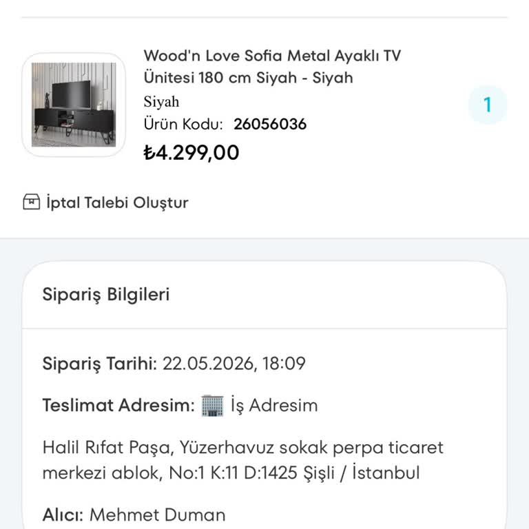 A101 Siparişimin Teslim Edilmemesi Ve Cevapsızlık