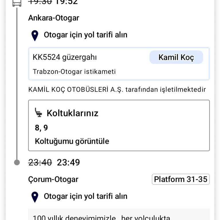 Koltuk Mekanizması Bozuk Ve Priz Çalışmıyor: Kamil Koç’ta Rahatsız Yolculuk