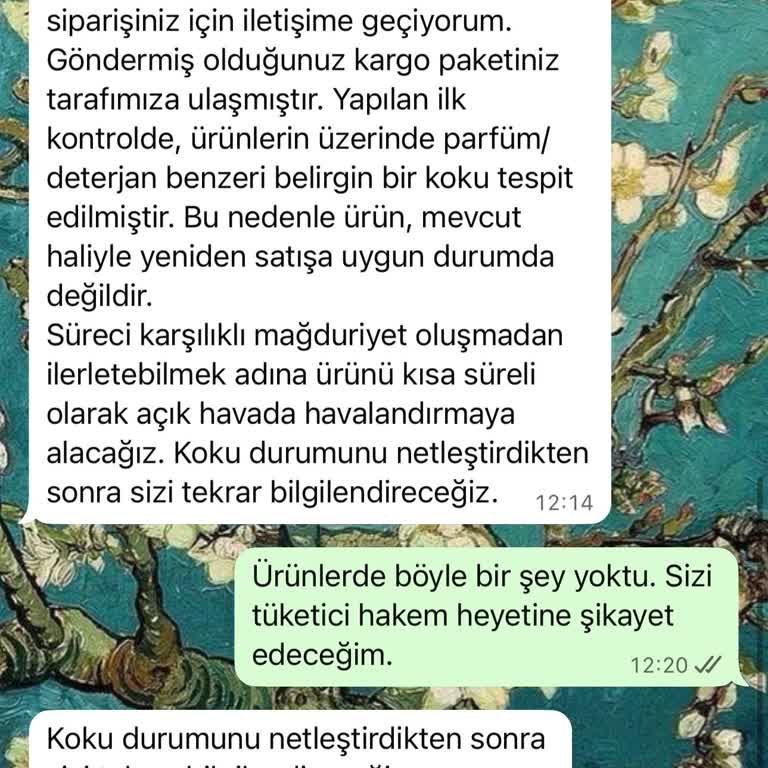 Kullanılmamış Ürünler İçin Koşulsuz İade Ve Para İadesi Talebi