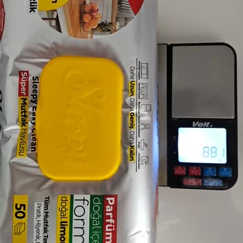 Sleepy Easy Clean Islak Mendillerde Gramaj Düşüşü Açıklanmalı