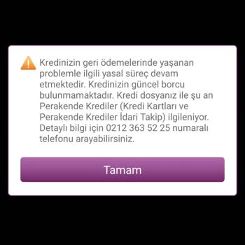 Ödeme Yaptığım Gün Verilen Söz Aksine Kredi Sorunlu Kredi Olarak Görünüyor