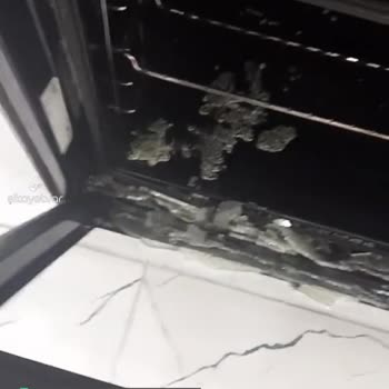 Altus Fırın Camı Patlaması Ve İç Kazanda Boya Dökülmesi Ve Pas