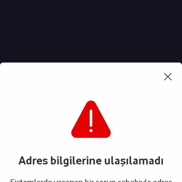 Adres Bilgileri Güncel Olmasına Rağmen Vodafone Pay Hesap Doğrulama Sorunu
