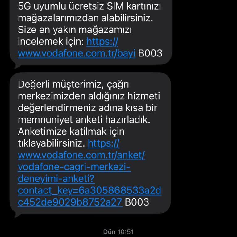 Bodrum Ortakent Vodafone Bayisinde Ücretsiz Sim Kart Kodu İle 500 TL Ücret Talebi