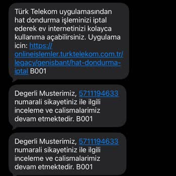 Türk Telekom'da Randevu Verilip İnternet Sağlanmaması