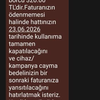 Vodafone Fesih Başvurusu Sonrası Hattın Kapatılmaması Ve Sürekli Fatura Gönderilmesi