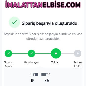 imalattanelbise.com 900 TL Tutarındaki Ödemenin Tarafıma Yatırılmasını Talep Ediyorum