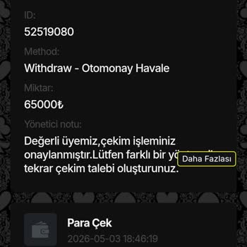 Sheratonking Hesabımın Askıya Alındığını Gördüm