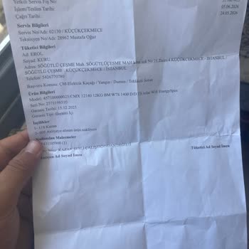 Beko Çamaşır Makinesinde Sürekli Arızalar Ve Tam Değişim İsteği