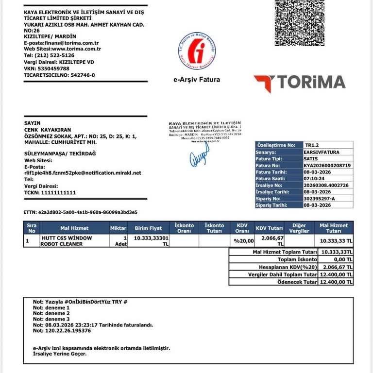 Yanlış Model Gönderimi, Garanti Dışı 4.200 TL Ücret Ve İade Talebi