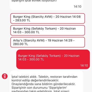 Yanlış Şubeden İptalim Reddedildi, 300 TL İade Talebim Kabul Edilmedi