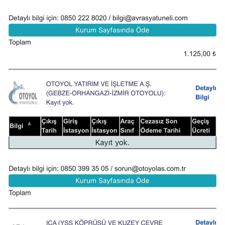 Garajda Yatan Araç İçin Haksız Avrasya Tünel Cezasının İptali Talebi