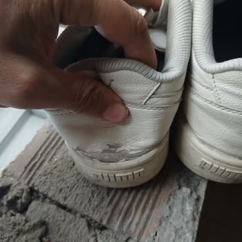 Puma Court Classic Bej Erkek Sneaker'de Açılma Ve Taban Çatlaması Garanti Reddi İtirazı