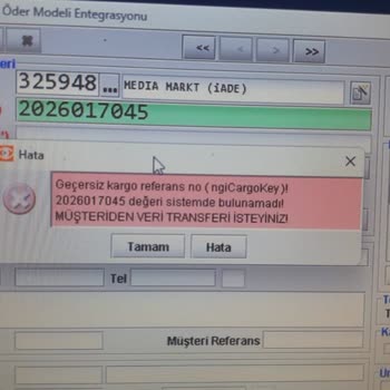 Geçersiz İade Kodu Nedeniyle Media Markt Siparişimde Mağdur Oldum
