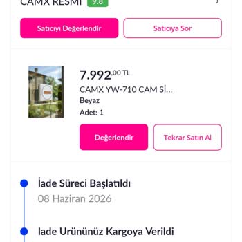 Arızalı Camx Robotu İade Sürecinin Uzaması Ve Çözüm Bulunamaması