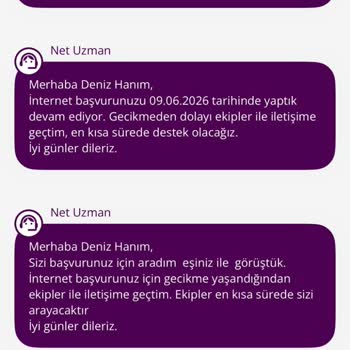 Kurulum Randevusu Gelmedi Ve İnternetsiz Kaldım