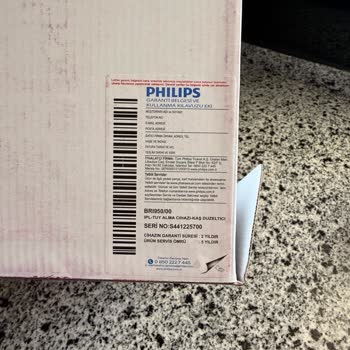 Hepsiburada'ndan Satın Alınan Philips Lumea Cihazının Orijinal Olmaması ve İade Talebi