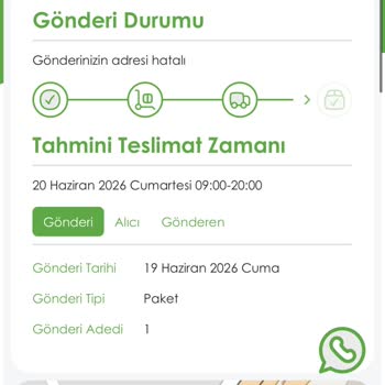Teslim Edilmemiş Leke Serumu: Adres Hatası İddiası