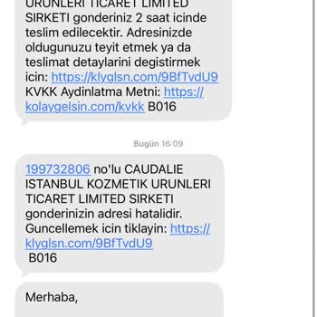 Teslim Edilmemiş Leke Serumu: Adres Hatası İddiası