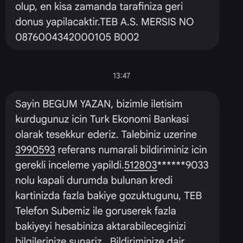 Kapatılmış Kredi Kartına Yansıtılan Haksız Borcun İptali