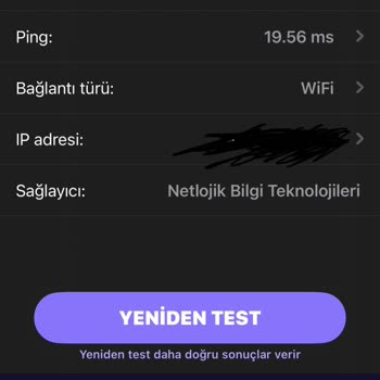 Taahhüt Edilen 100 Mbps Hızı Alamama Şikayeti