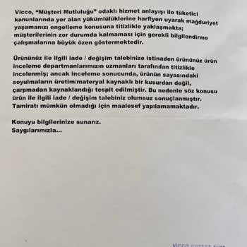 Vicco Çocuk Ayakkabısı Kısa Sürede Bozuldu: 3 Gün İçinde Deformasyon Ve Soyulma