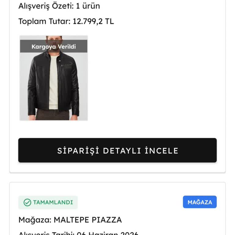 Derimod 12.799 TL Değerindeki Montun Kaybolması Ve İade Talebi