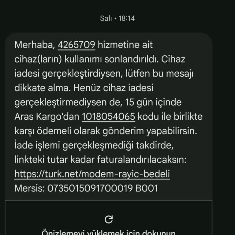 Aras Kargo’nun Modem Alım Gecikmesi Ve Ceza Tehdidi