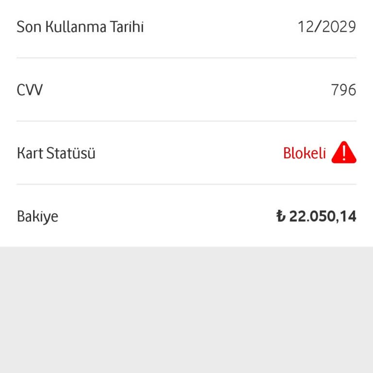 Vodafone Pay Hesabım 22.000 TL Blokajı Açıklama Bekliyor