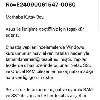 Orijinal Olmayan Donanım Ve Garanti İhlali İçin Tazminat Talebi