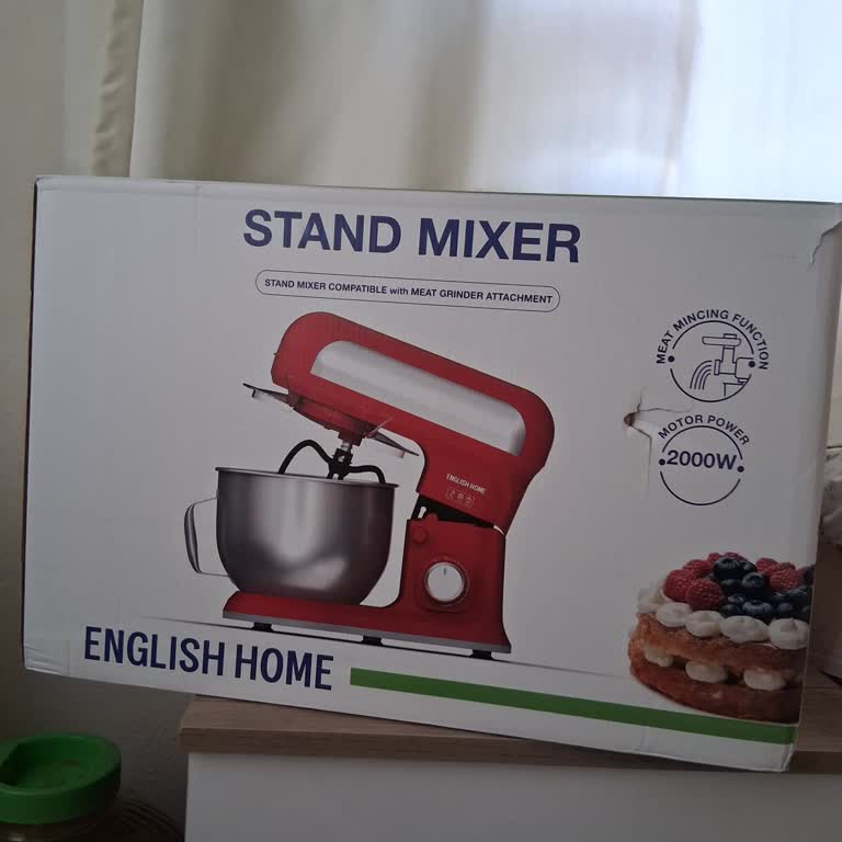 English Home Kıyma Çekme Aparatı Olmadan Teslim Edilen Hamur Makinesi İçin Acil Yardım Talebi