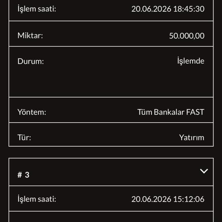 50.000 TL Yatırımım Casibom Hesabına Yansımadı ve Canlı Destek Bulunamadı