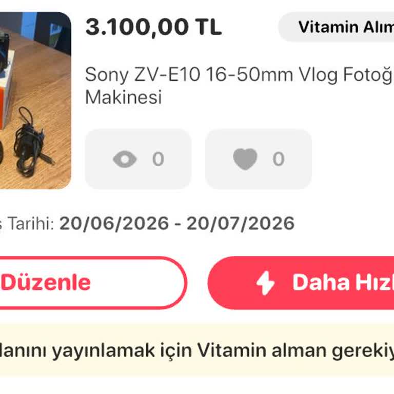 Letgo’da Ücretsiz İlan Verme Şartı Vitamin Satın Alımına Bağlandı