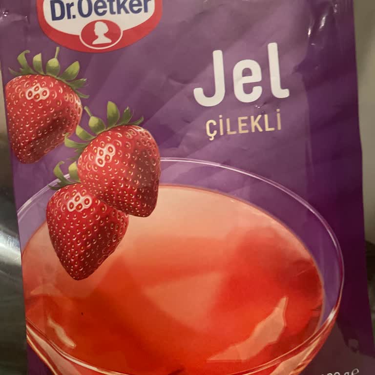 Dr. Oetker Çilekli Jel Tarifi Aşırı Su Miktarı Nedeniyle Kıvam Almıyor