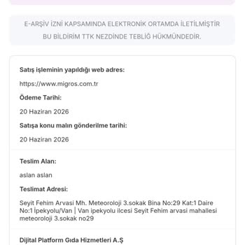 Teslim Edilmemiş Sipariş Ve Yanıltıcı Teslim Durumu