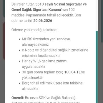 Sahte MHRS Sitesiyle Dolar Üzerinden 5.685,92 TL Çekildiği İçin İade Ve Engelleme Talebi