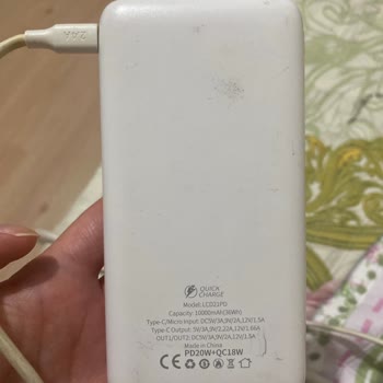 Crea 10.000 Mah Powerbank Şarj Olmuyor Ve Hemen Ücretsiz Değişim Talebi