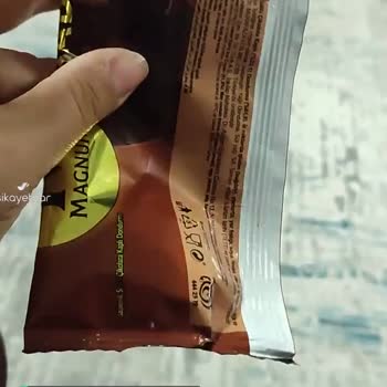 Magnum Mini Dondurma Paketinin İçi Boş