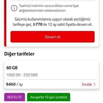 Yüksek Faturalar Ve Tarife Değişikliği Sorunu