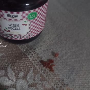 BİM İlkgün Reçelde Vişne Çekirdeği Çıkması