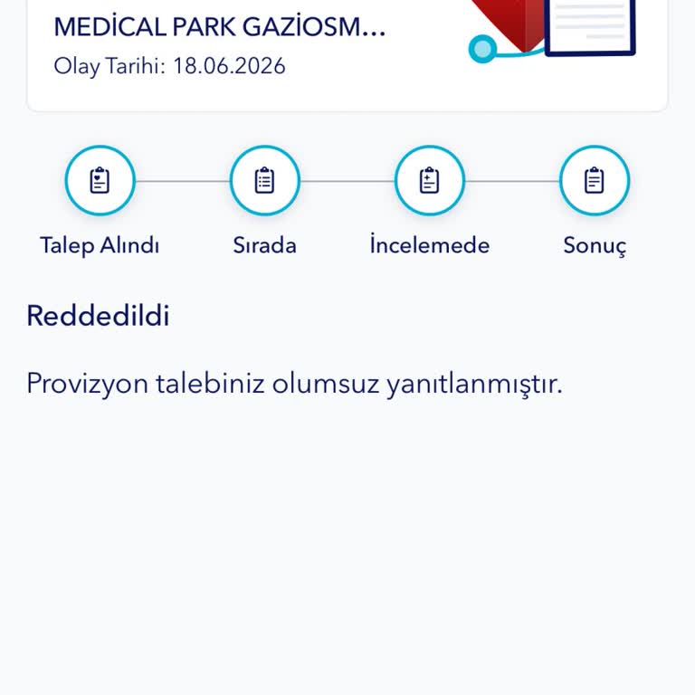 Sigorta Şirketinin Acil Ameliyat Provizyonunu Geçmiş Hastalık Bahanesine Red Etmesi