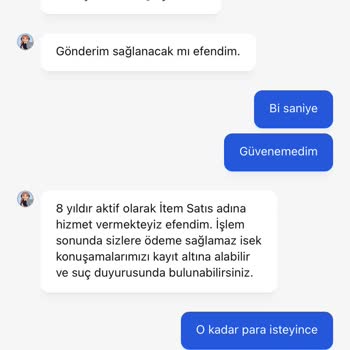 İtemsatis İstenen Ek 20 Bin Tl Ve Hesap Kapatma Tehdidi