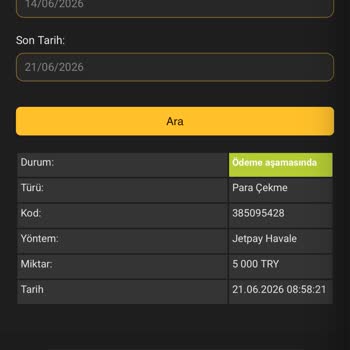 5.000 TL Çekimimin Ödeme Aşamasında Kalması Ve Destek Hattının Yetersizliği