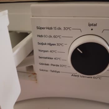 Vestel Çamaşır Makinesinde Deterjan Gözünden Su Sızması Ve Kapak Kilidi Problemleri