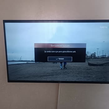 Samsung TV Yazılım Güncellemesi Yok, Akıllı Özellikler Çalışmıyor