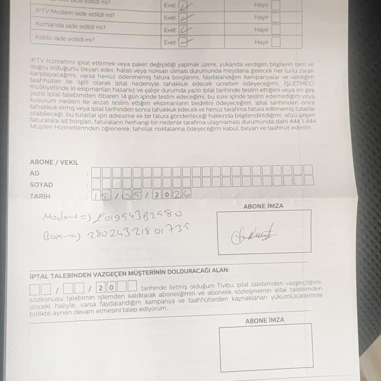 9.250 TL Haksız Cayma Bedeli Tahsilatı