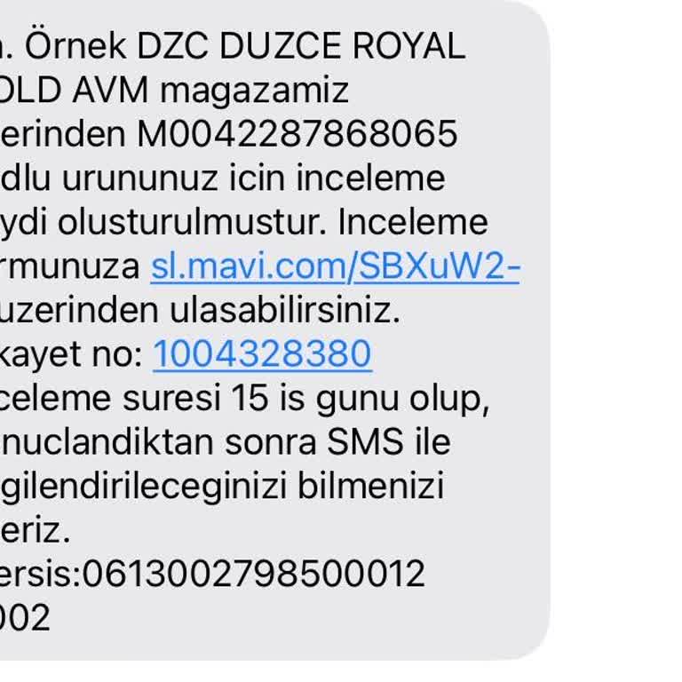 Mavi Pantolonun Kısa Sürede Yırtılması Ve Renk Atması Değişim Talebi