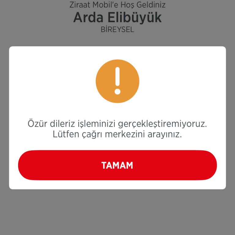Ziraat Mobil’de İşlem İptali Sonrası Hesabım Kısıtlandı Ve Girişim Engellendi